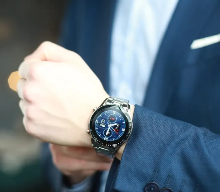 Смарт годинники Smart Terminator PRO Silver - зображення 7