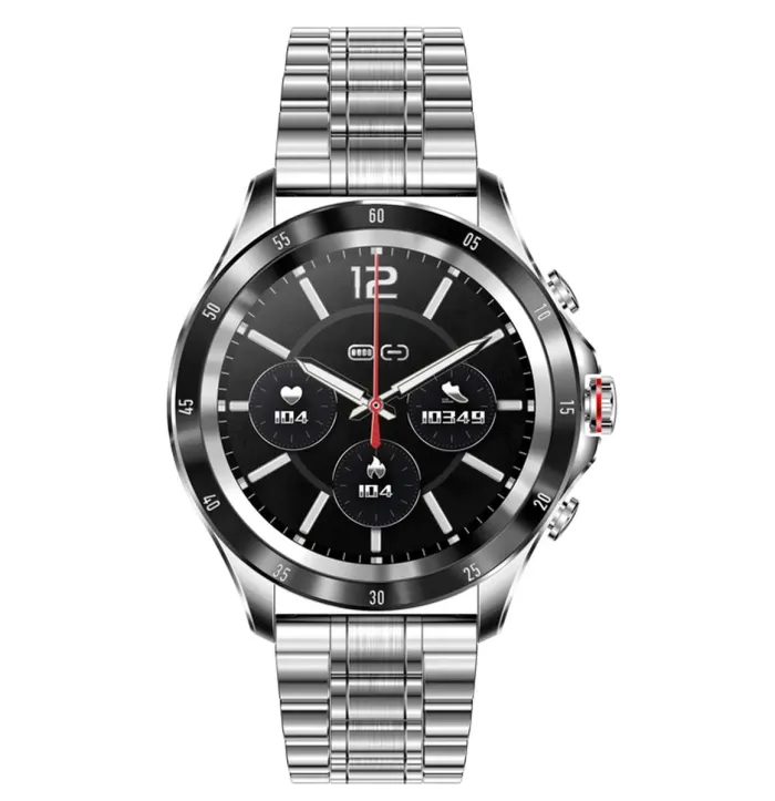 Розумний смарт годинник Smart Terminator New Silver - зображення 4