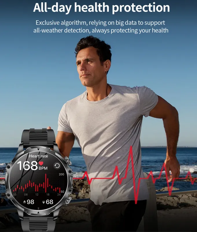 Розумний смарт годинник Smart Turbo Power Rubber, 2 ремінці - зображення 11