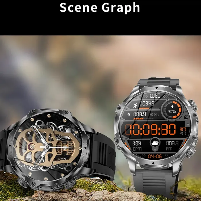 Розумний смарт годинник Smart Turbo Power Rubber, 2 ремінці - зображення 12