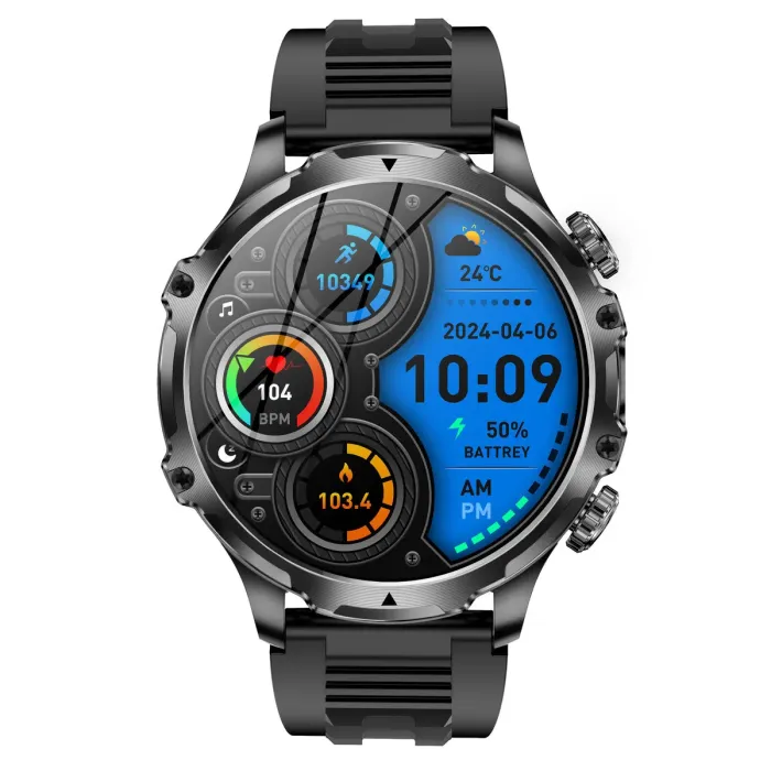 Розумний смарт годинник Smart Turbo Power Rubber, 2 ремінці - зображення 3