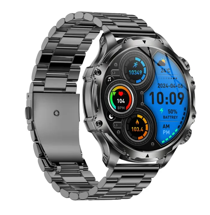 Розумний смарт годинник Smart Turbo Power Steel, 2 ремінці - зображення 8