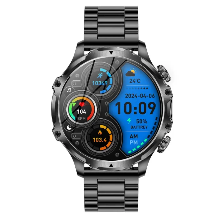 Розумний смарт годинник Smart Turbo Power Steel, 2 ремінці - зображення 3