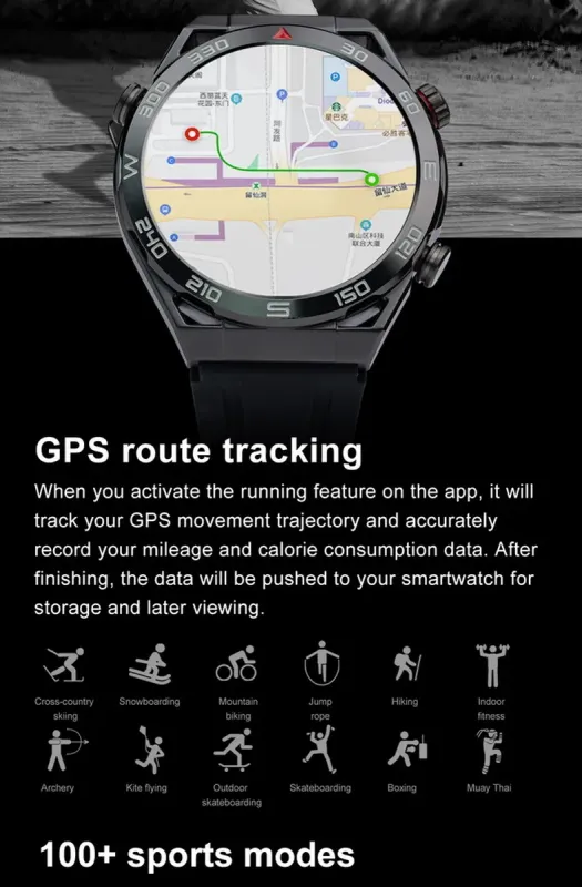 Розумний смарт годинник Smart Ultramate Black водостійкі - зображення 11