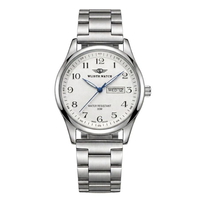 Чоловічий годинник Hemsut Standart Silver Metal - зображення 2