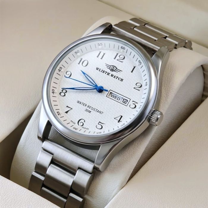 Чоловічий годинник Hemsut Standart Silver Metal - зображення 3