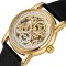 Чоловічий механічний годинник Forsining Star Prestige Gold, 2 ремінці