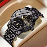 Чоловічий годинник Poedagar Unique Men Black