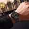 Чоловічий годинник Poedagar Unique Men Black