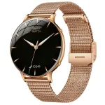 Розумний смарт годинник Smart Rose Steel з ліхтариком
