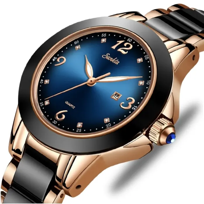 Жіночі годинники Sunkta Ceramic - зображення 1