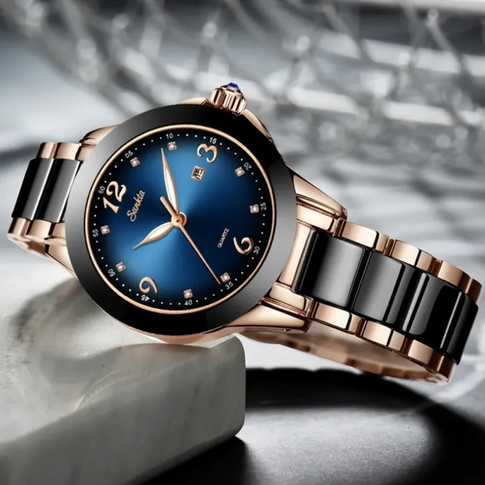 Жіночі годинники Sunkta Ceramic - зображення 3