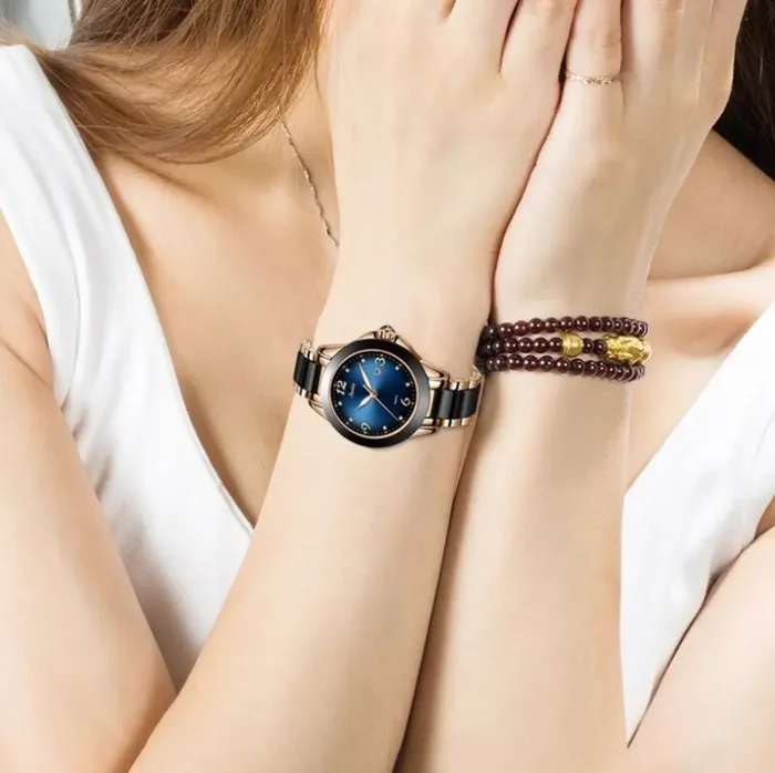 Жіночі годинники Sunkta Ceramic - зображення 7