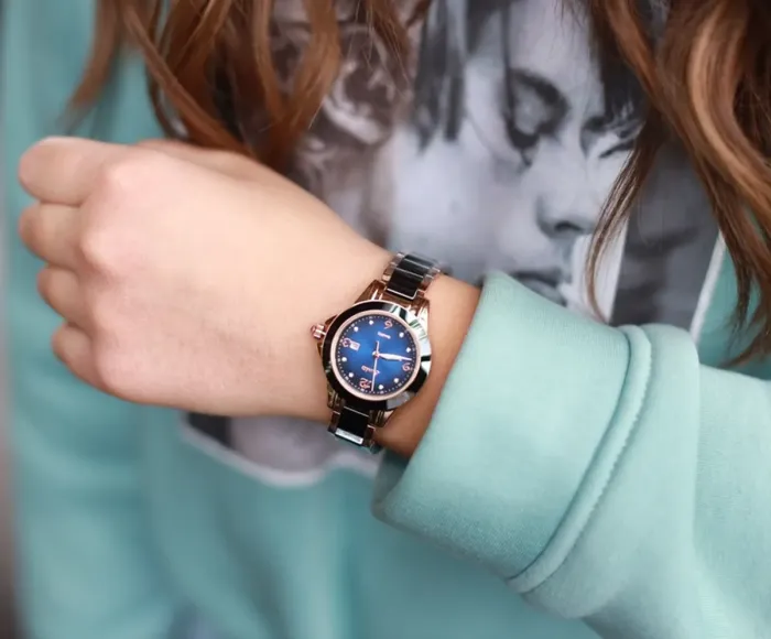 Жіночі годинники Sunkta Ceramic - зображення 9