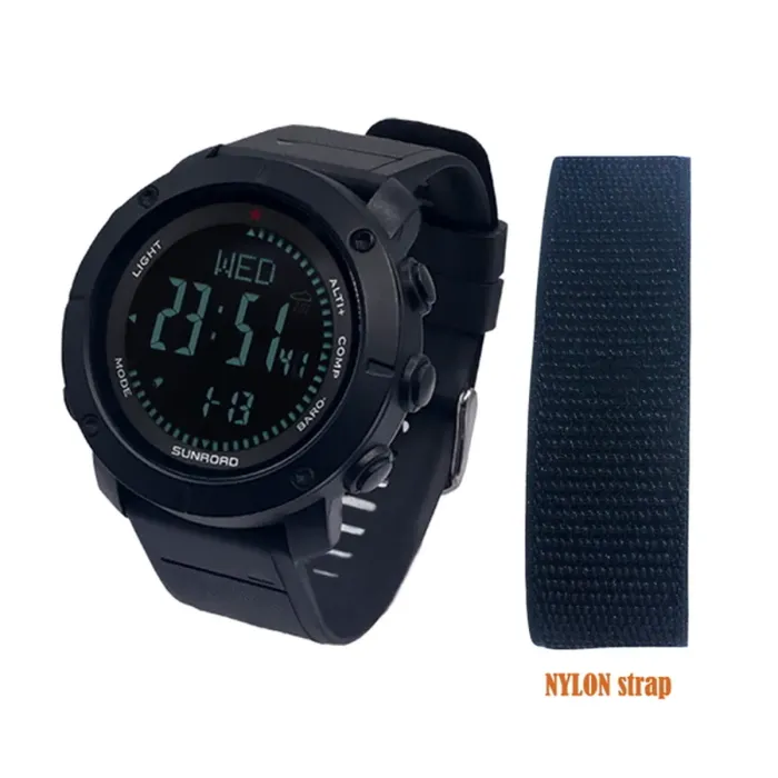 Чоловічий спортивний водостійкий тактичний з компасом годинник Sunroad Protect - зображення 12