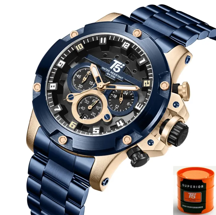 Чоловічий годинник T5 Design - зображення 1