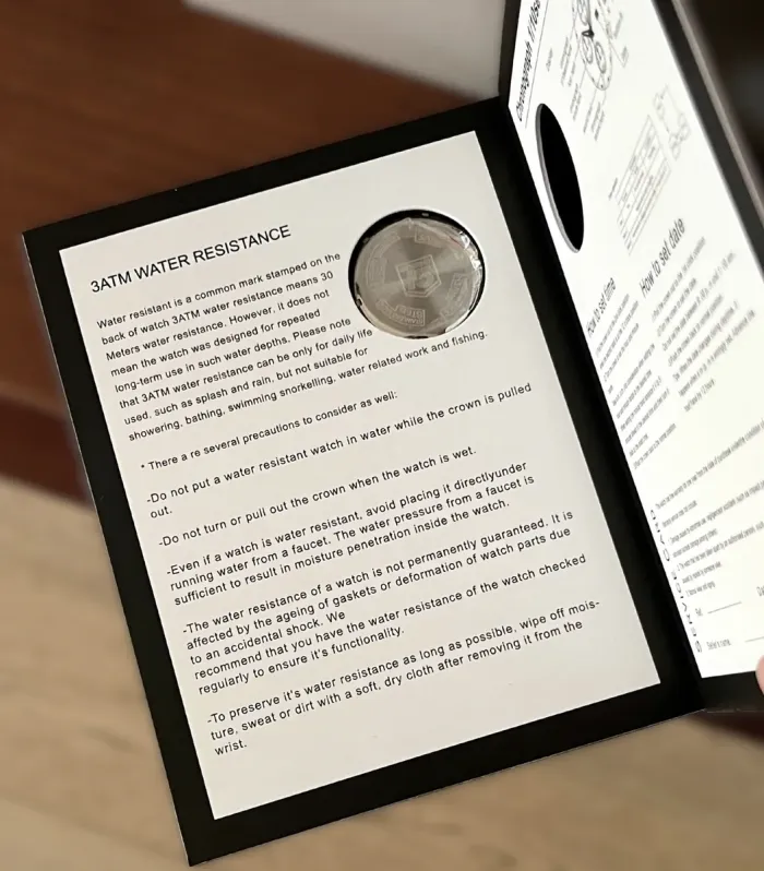 Чоловічий годинник T5 Montre Book, подарунковий набір - зображення 7