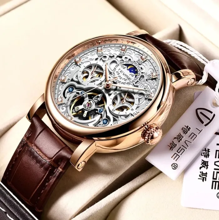 Чоловічі годинники Tevise Oscar - зображення 3