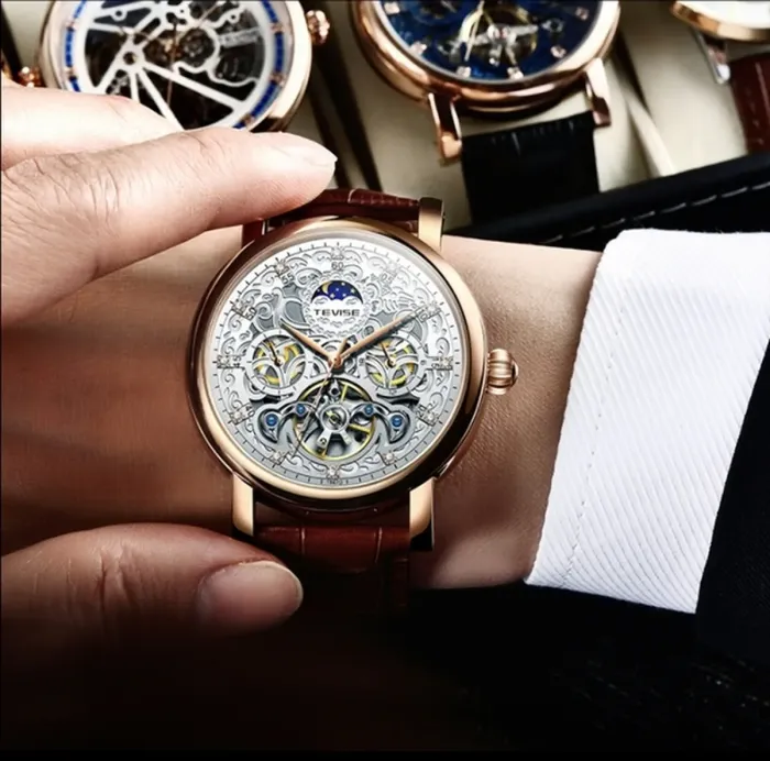 Чоловічі годинники Tevise Oscar - зображення 5