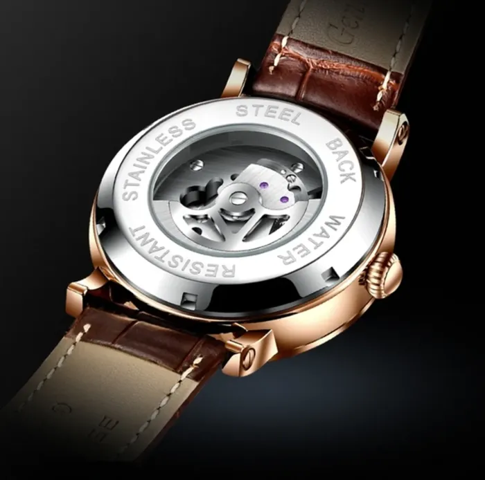 Чоловічі годинники Tevise Oscar - зображення 9