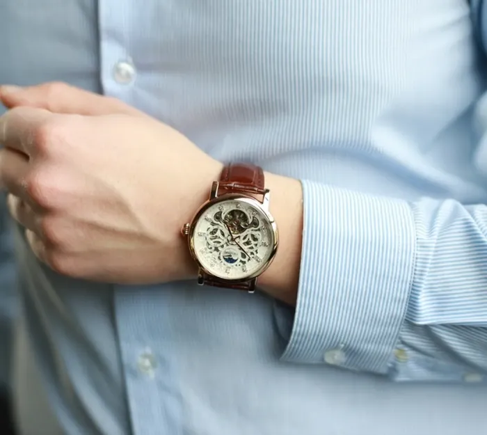 Чоловічі годинники Tevise Oscar - зображення 11