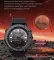 Чоловічий спортивний водостійкий тактичний годинник North Edge Tharsis з компасом