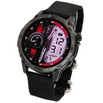 Розумний смарт годинник North Edge GPS Titan Black Spider з компасом