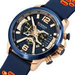 Чоловічий годинник Curren Toronto Lava Blue