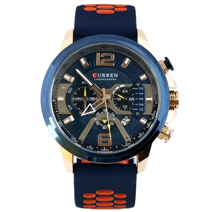 Чоловічий годинник Curren Toronto Lava Blue - зображення 2