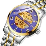 Чоловічий механічний годинник Winner Triumph Royal Blue