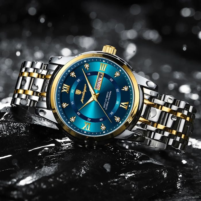 Чоловічий годинник Poedagar Unique Men R-Line, 2 ремінці - зображення 5