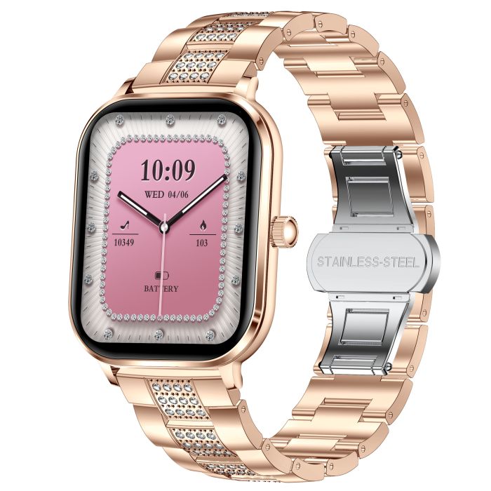 Розумний смарт годинник Smart Verona Steel Gold - изображение 1