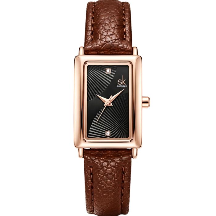 Жіночий годинник Shengke Victoria Leather Classic, 2 ремінці - изображение 2