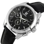 Чоловічий механічний годинник Besta Walker Deluxe Leather, 2 ремінці