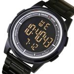 Чоловічий водостійкий спортивний тактичний годинник GoldenHour Water Metal Black