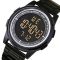 Чоловічий водостійкий спортивний тактичний годинник GoldenHour Water Metal Black