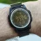 Чоловічий водостійкий спортивний тактичний годинник GoldenHour Water Metal Black
