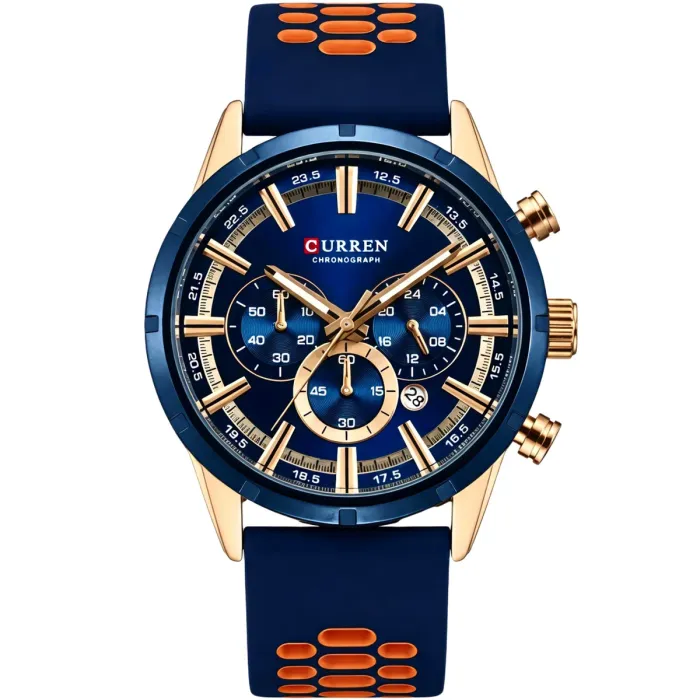 Чоловічий годинник Curren Wild Lava Blue - зображення 2