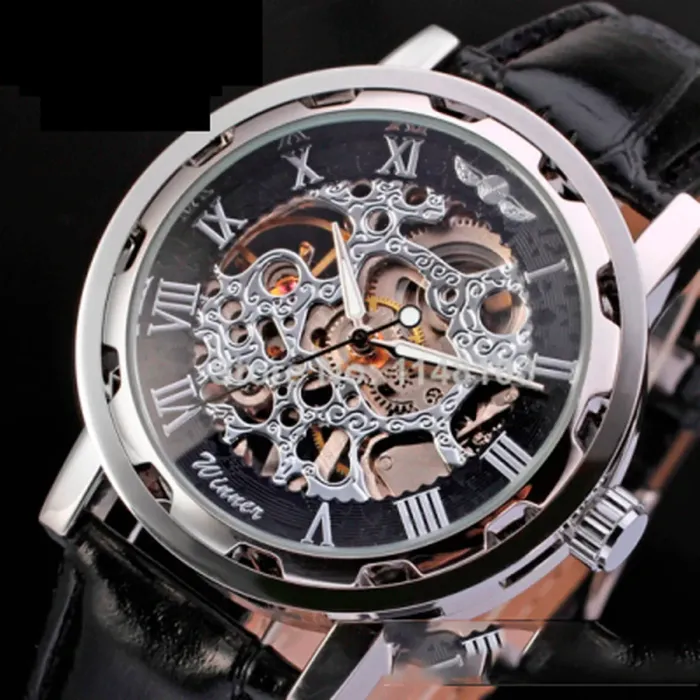 Чоловічі годинники Winner Black - зображення 8