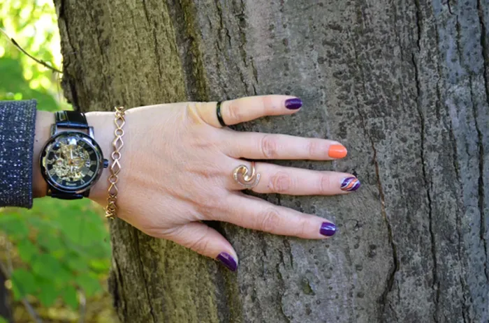 Жіночі годинники Winner Chocolate II - зображення 10