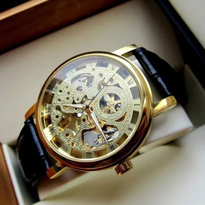 Жіночі годинники Winner Gold  Brown - зображення 10