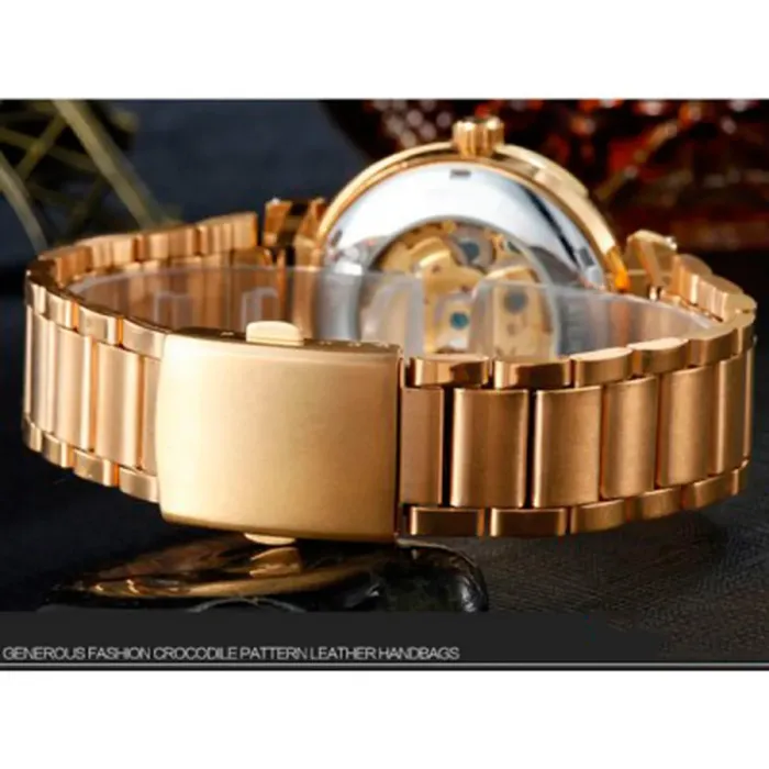 Чоловічі годинники Winner Round - зображення 5