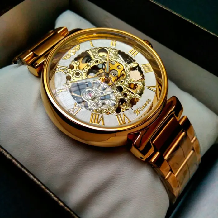 Чоловічі годинники Winner Round - зображення 6