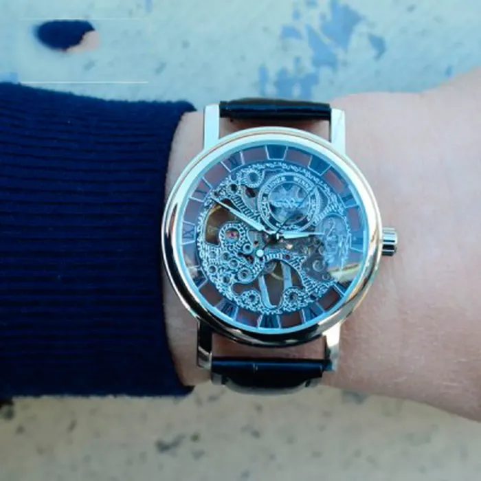 Чоловічі годинники Winner Silver - зображення 14