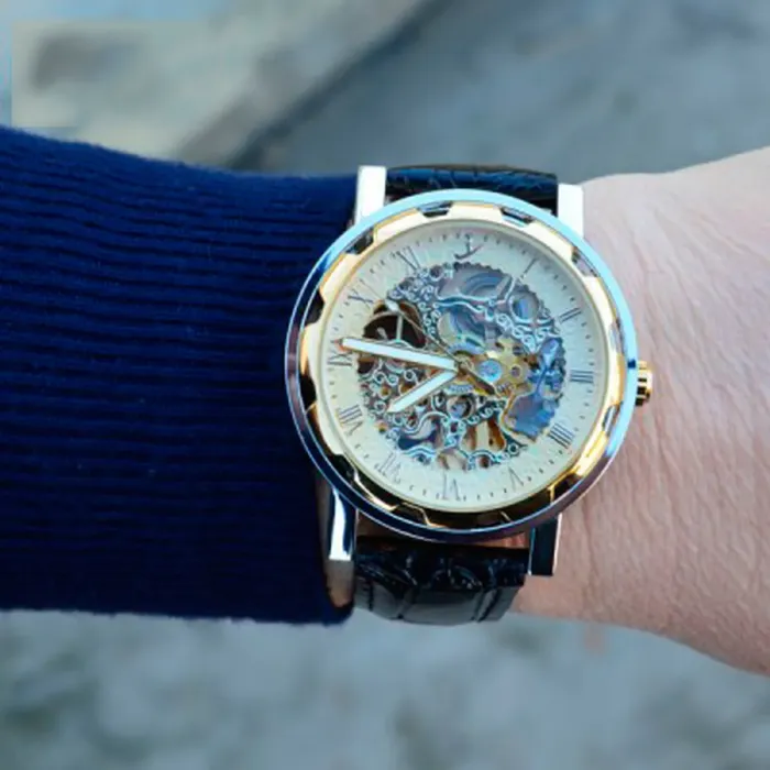 Чоловічі годинники Winner Simple з автоподзаводом - зображення 17