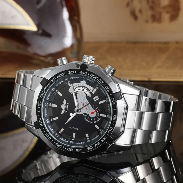 Чоловічі годинники Winner Titanium - зображення 3