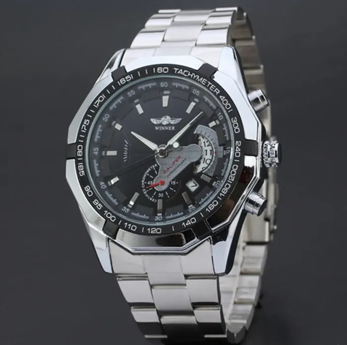 Чоловічі годинники Winner Titanium - зображення 10