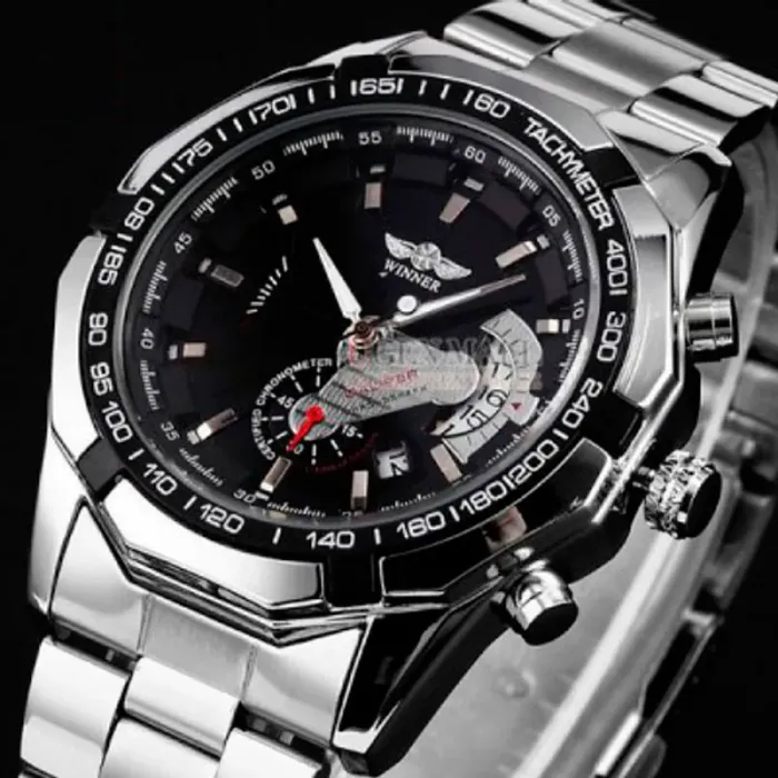 Чоловічі годинники Winner Titanium - зображення 8