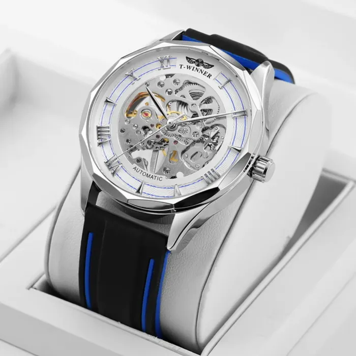 Чоловічий механічний годинник Winner Barca - зображення 3