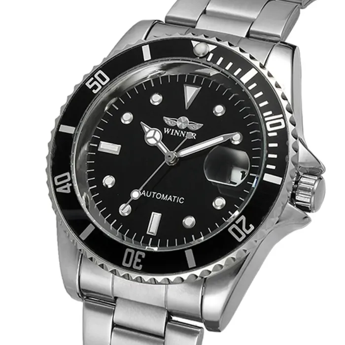 Чоловічий механічний годинник Winner Basel R-Series, 2 ремінці - зображення 3